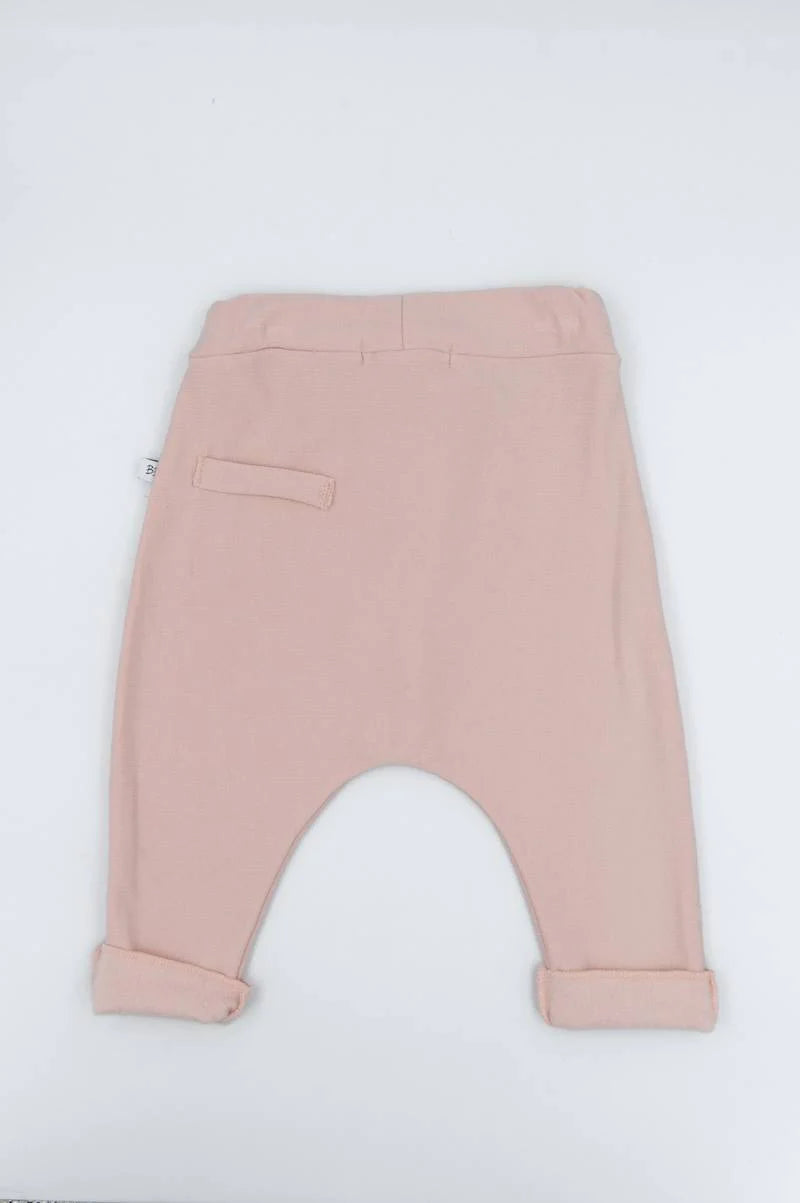 Newborn Pants Sand- back
