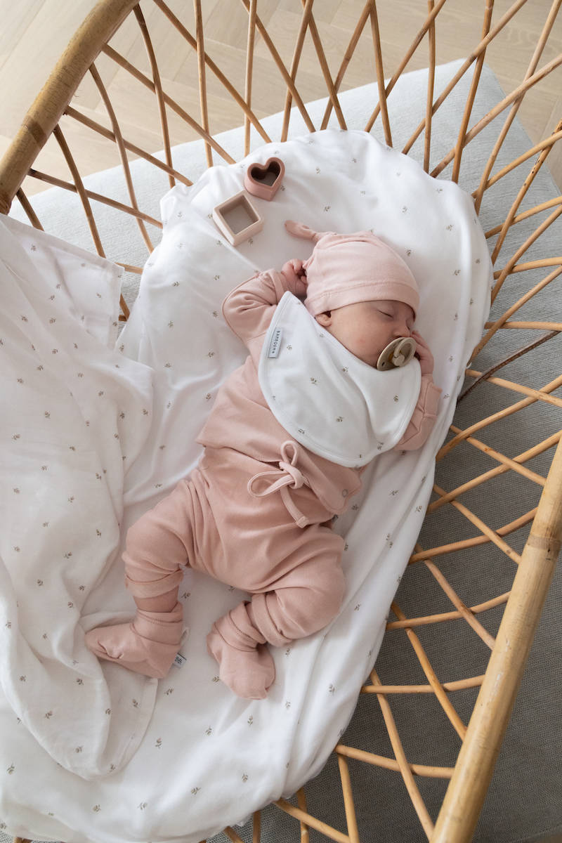 Newborn Pants Sand- on baby 2