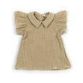 Mustard collar dress