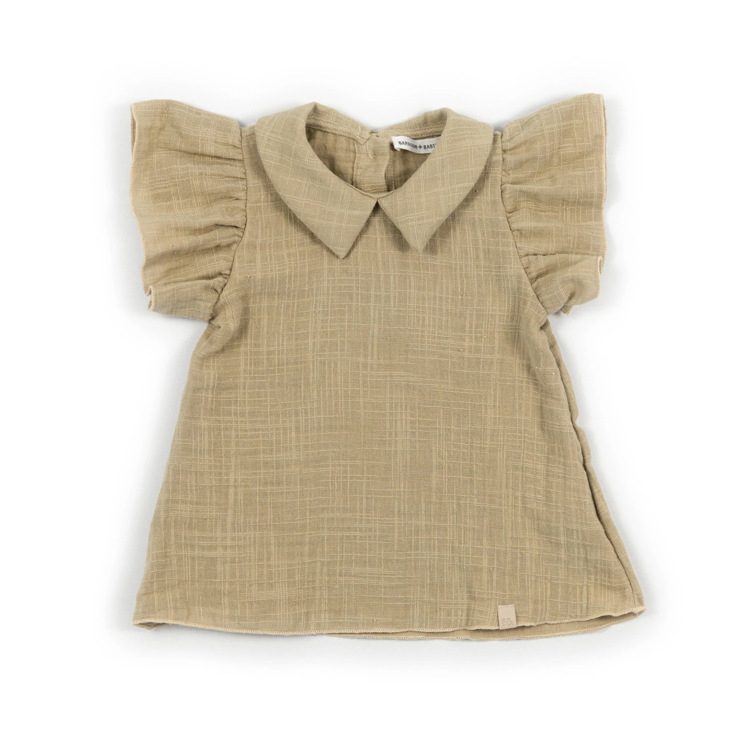 Mustard collar dress