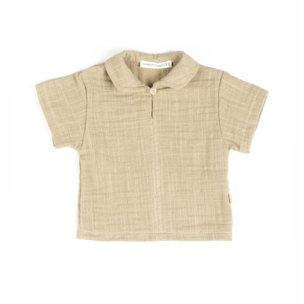 Shirt With Collar MUSTARD