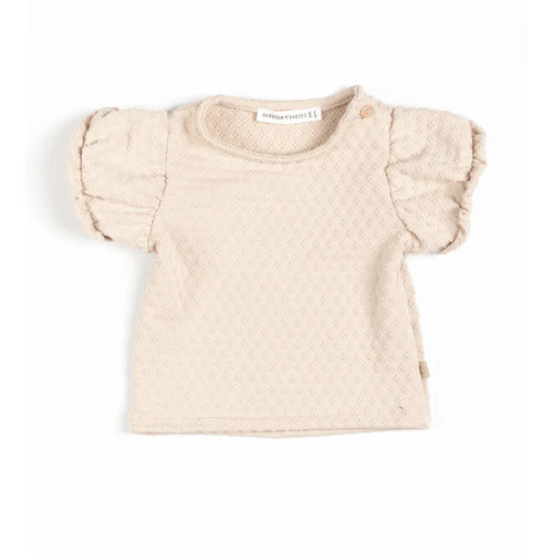 Balloon Sleeve Shirt ALMOND CREAM