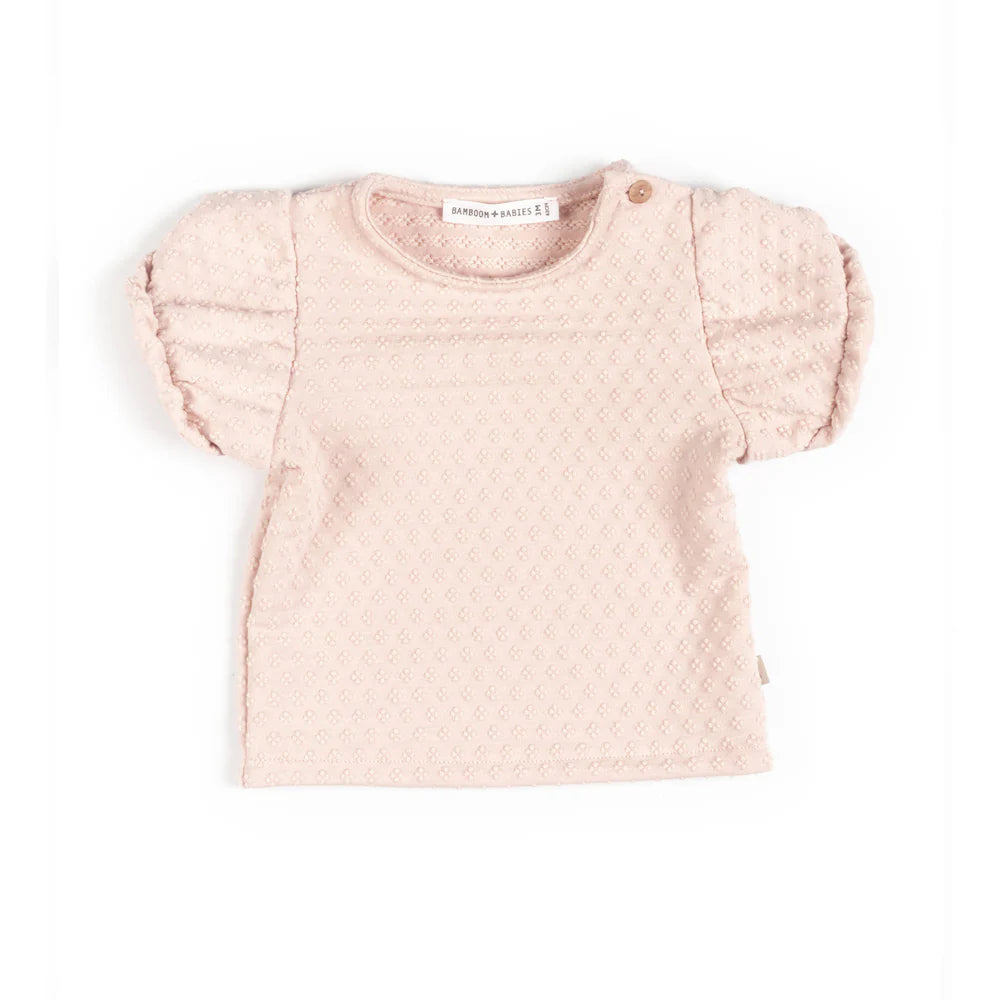 Balloon Sleeve Shirt PINK BLOOM
