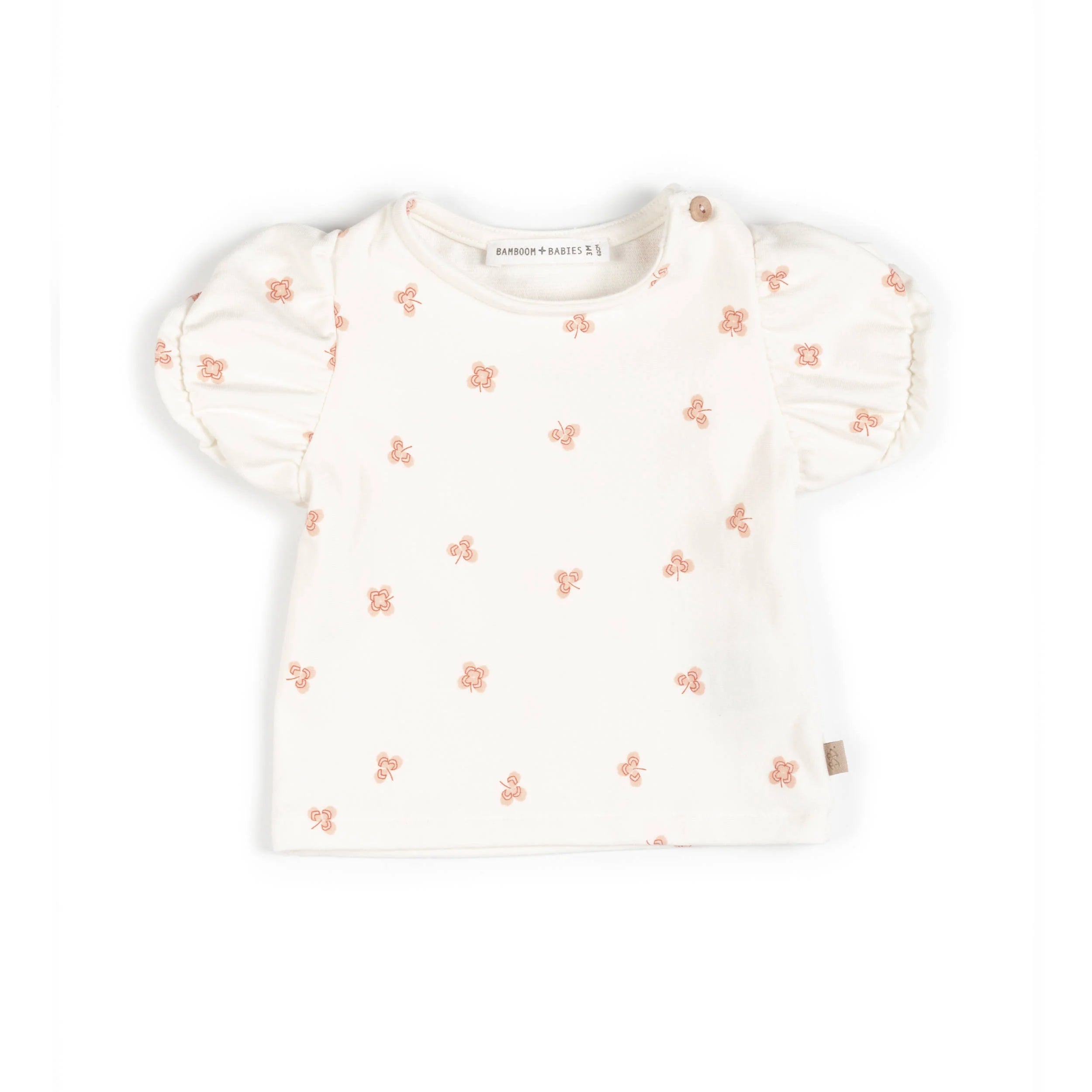 Balloon Sleeve Shirt LUCKY LEAVES