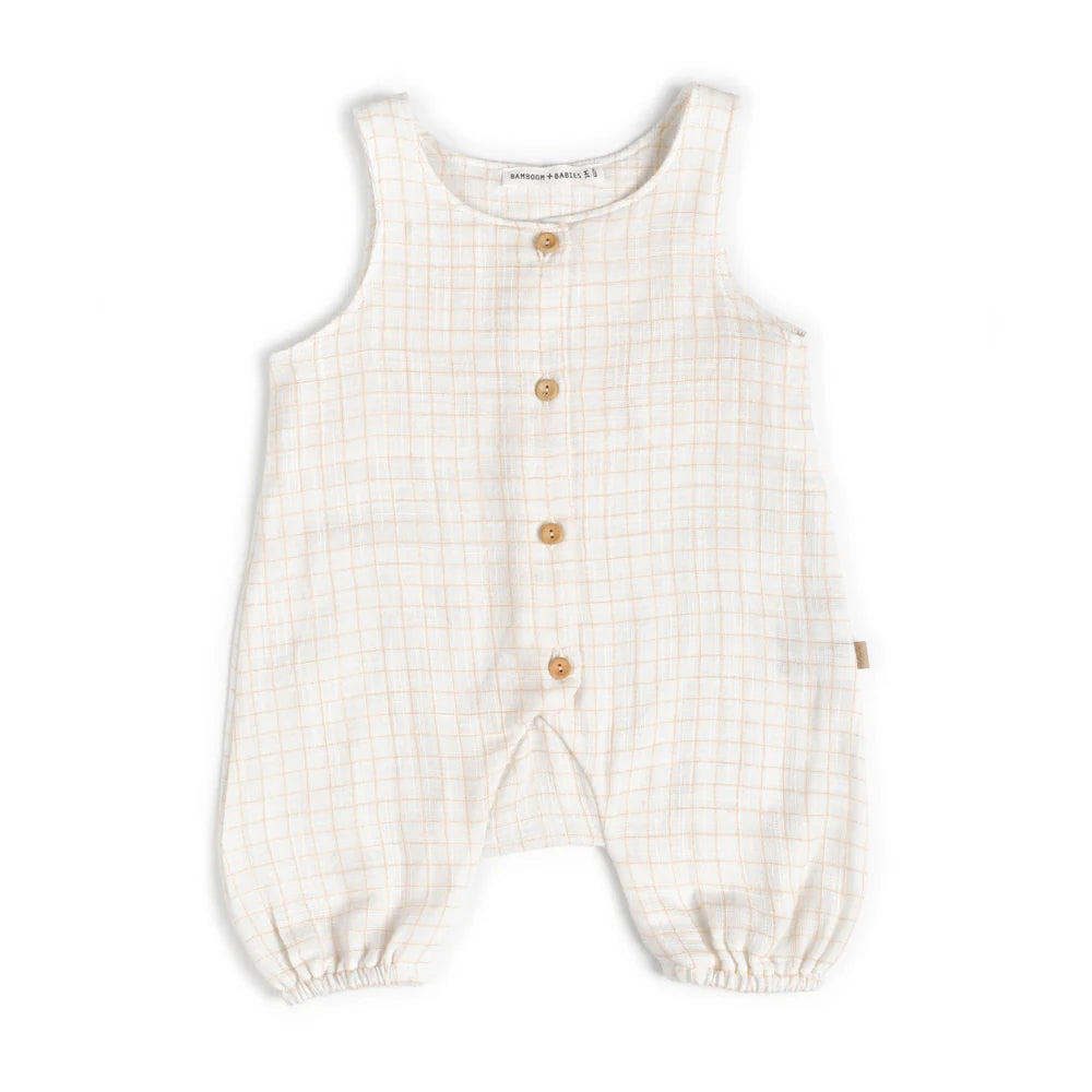 Romper SQUARE WHITE PINK