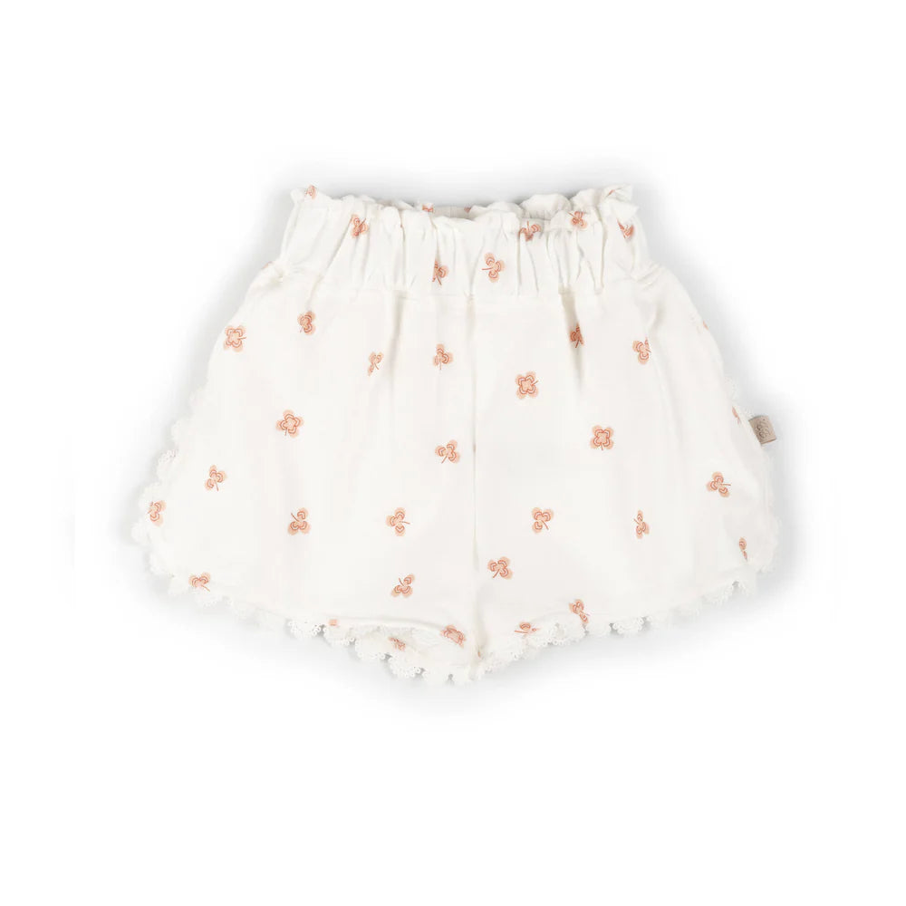 Girls' Shorts With Trim LUCKY LEAVES