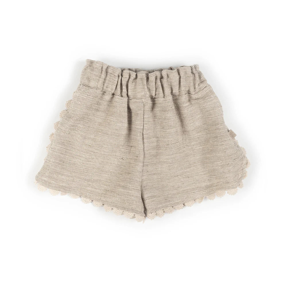 Girls' Shorts With Trim SAND