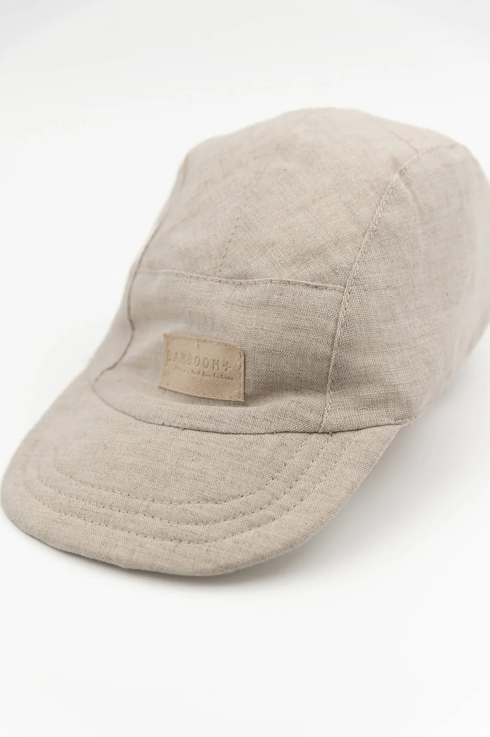 Almond Cream Hat- close up