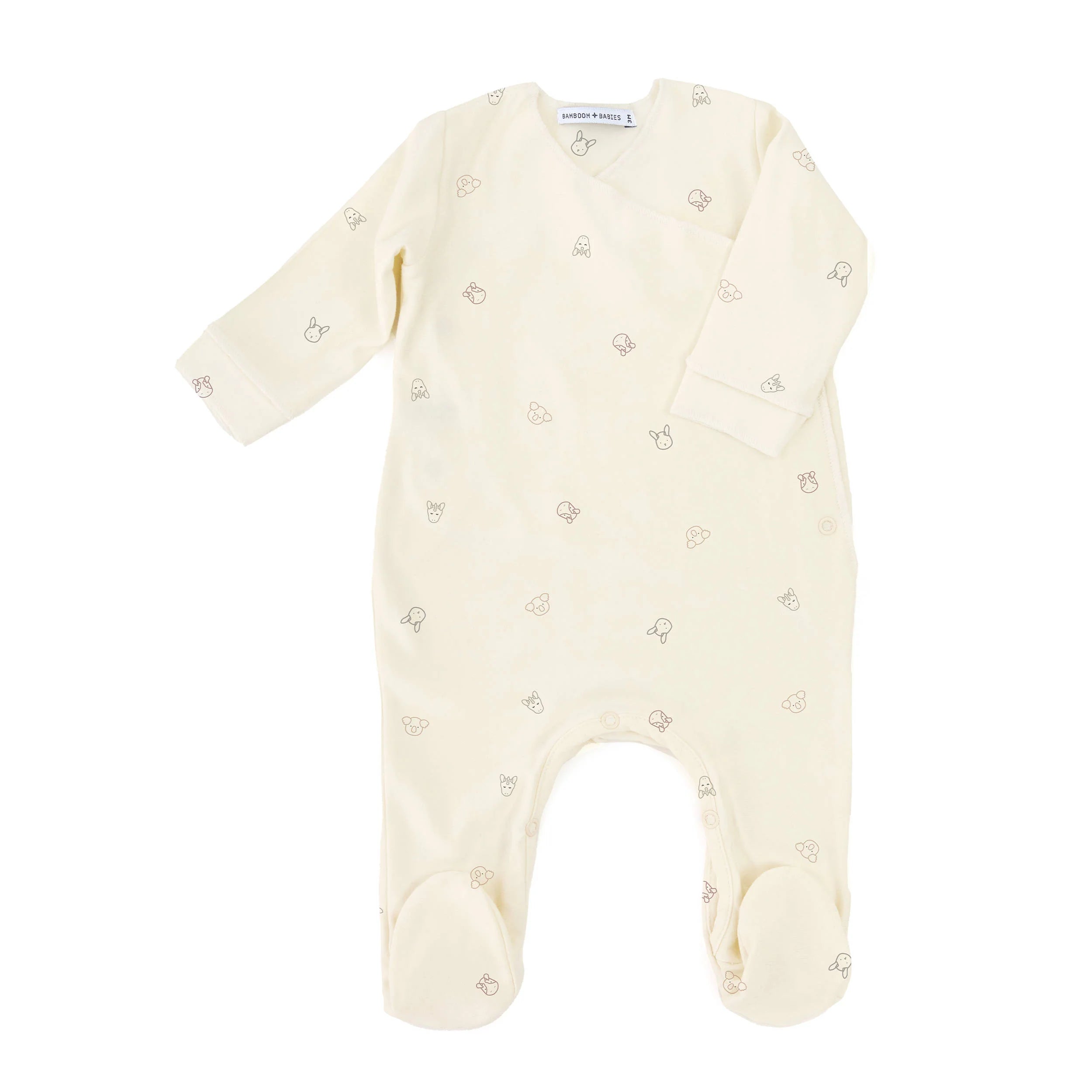 Newborn Bodysuit ANIMAL FRIEND
