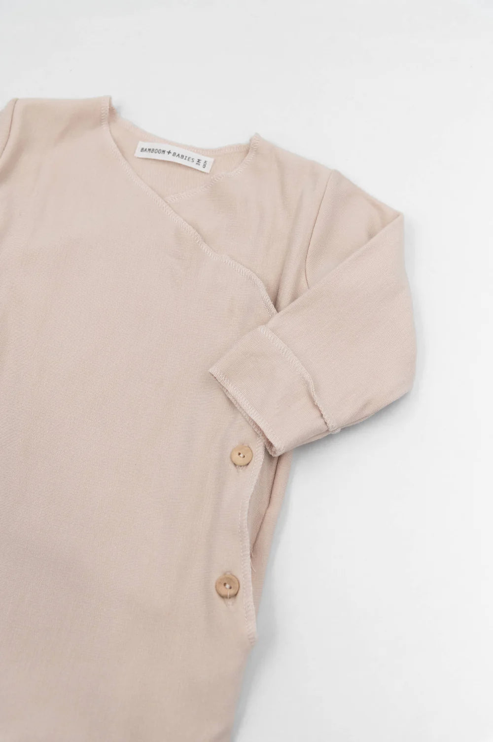 Newborn Bodysuit VINTAGE PINK- side