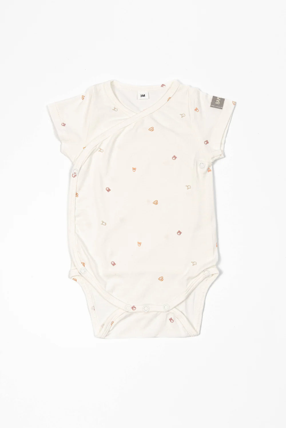Pack Body Short Sleeves 2pc ANIMALS MIX- one front
