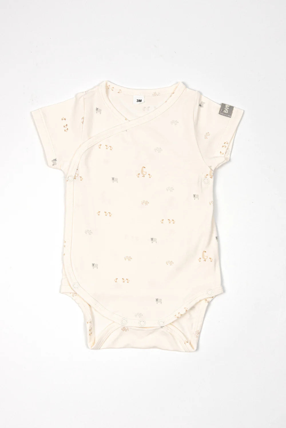 Pack Body Short Sleeves 2pc ANIMALS MIX- two front