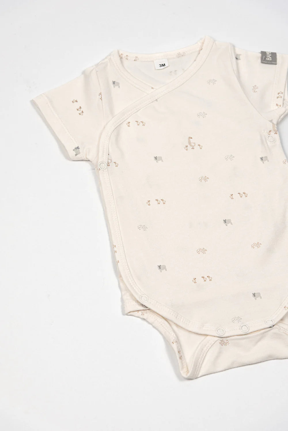 Pack Body Short Sleeves 2pc ANIMALS MIX- two side