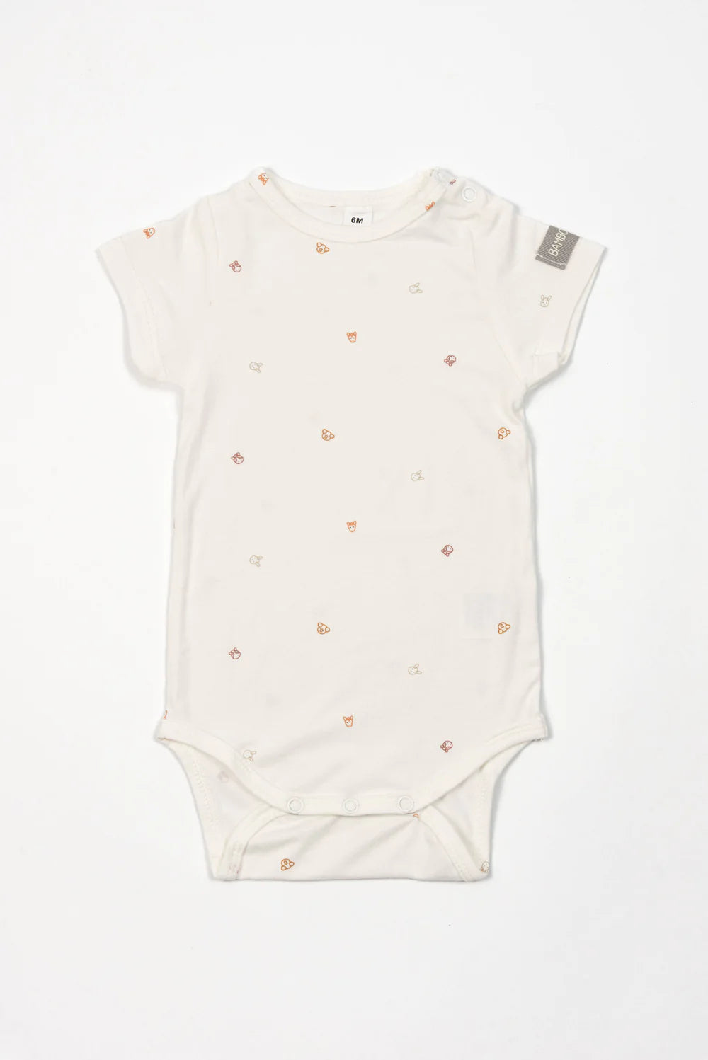 Pack Body Short Sleeves 2pc ANIMALS MIX- one front 3M+