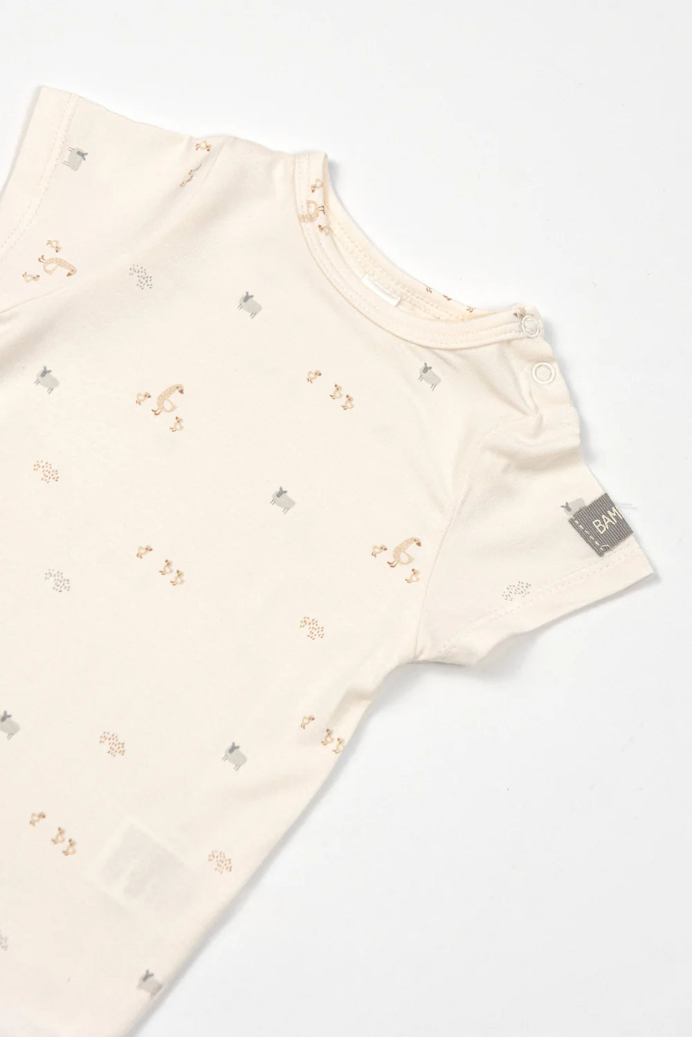 Pack Body Short Sleeves 2pc ANIMALS MIX- two side 3M+