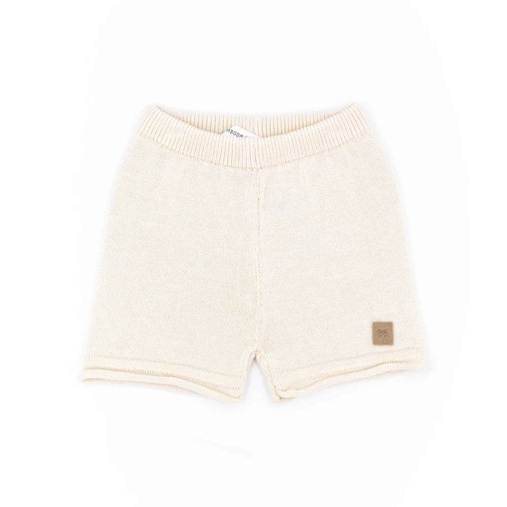 Knitted Short Pants White
