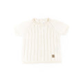 Knitted Striped White