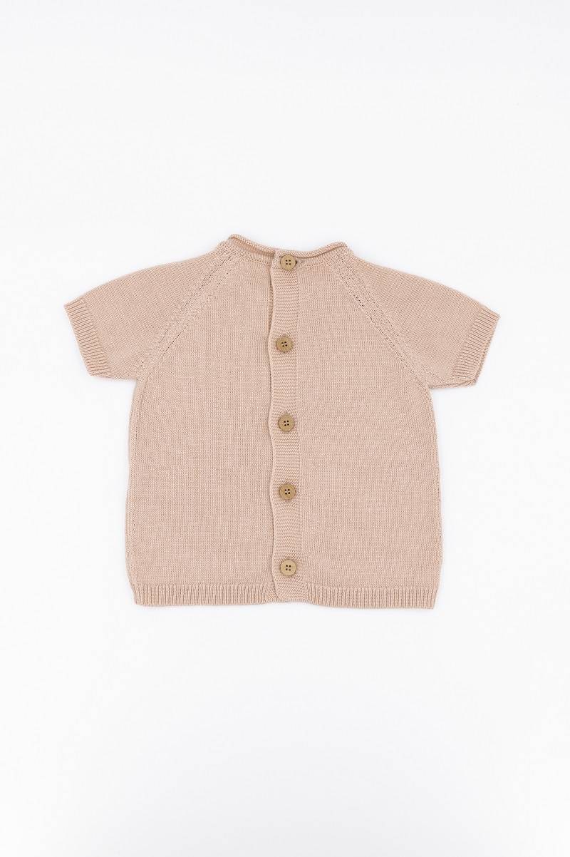 Openwork Knitted Rosa- back