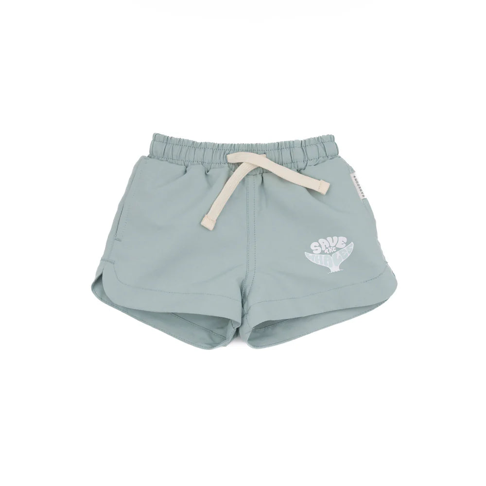 UV50+ Swimsuit SAFE THE WHALE blue