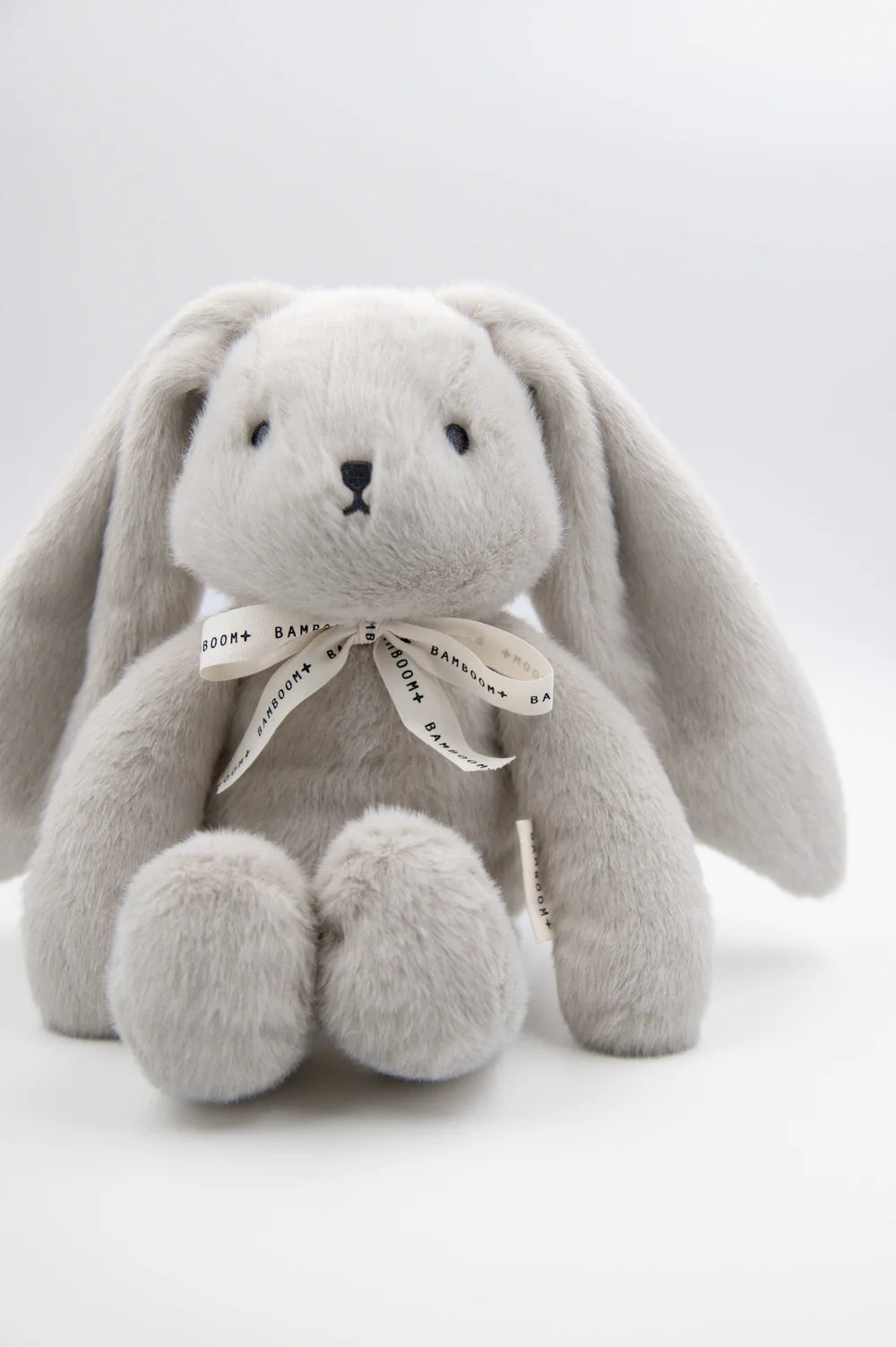 White Noise Bunny WARM GREY- close up