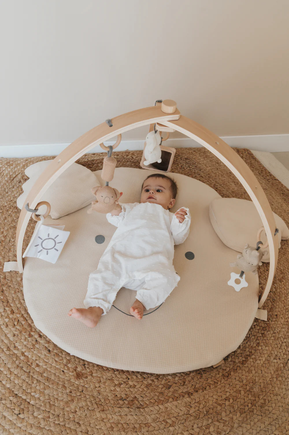 Play Mat Koala- on carpet with baby