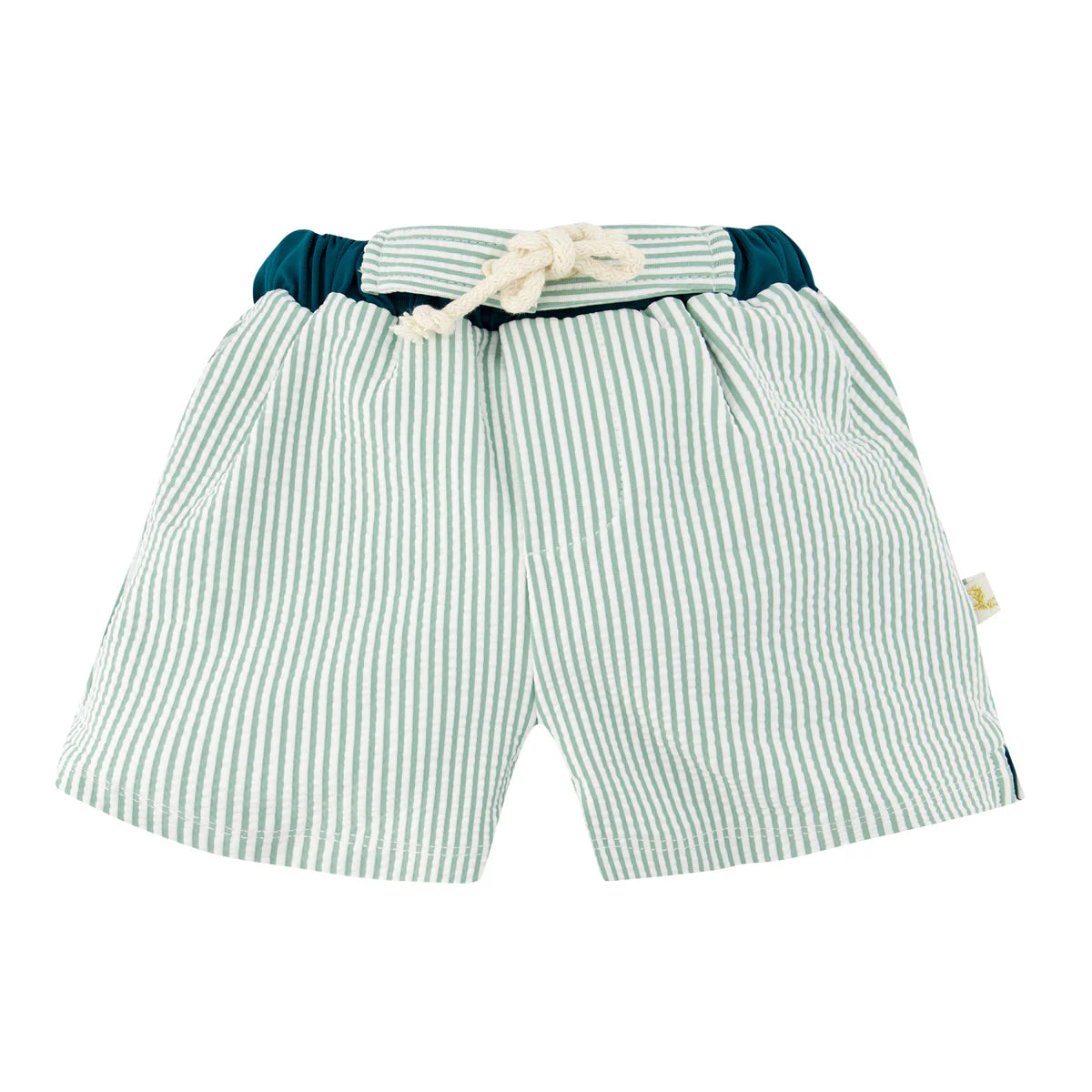 Green Stripe Swimsuit