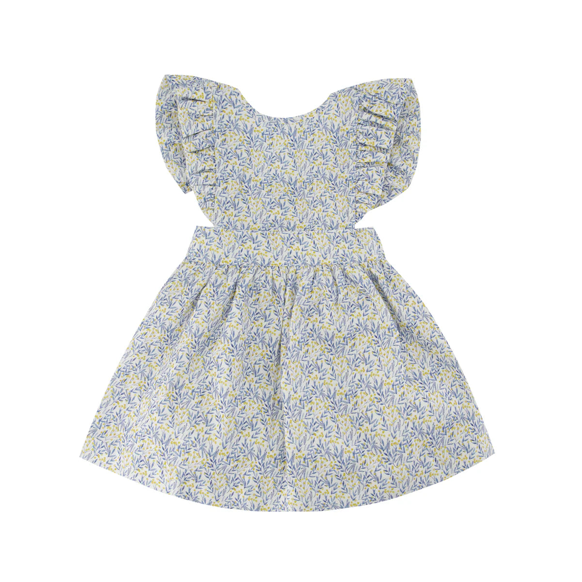 Blue Camelia Dress